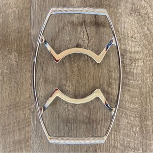 Vintage Corning Ware Chrome Cradle (P-11-M) for select baking dishes.